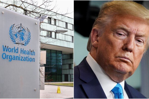 ترامپ به سازمان بهداشت جهانی گوشه چشم نشان داد