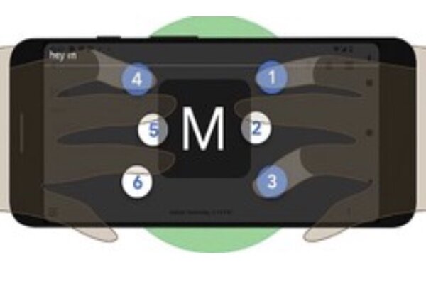 در موبایل های اندروید؛ گوگل برای نابینایان کیبورد مجازی ارائه کرد