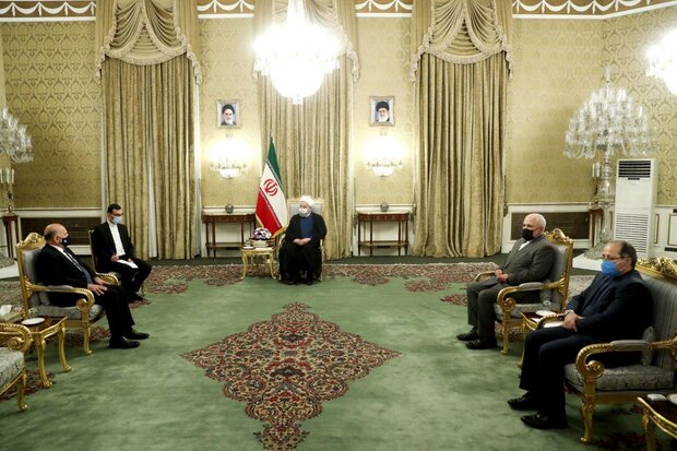 روحانی در دیدار وزیر خارجه عراق: حضور نیروهای مسلح آمریکایی را به ضرر امنیت و ثبات منطقه می‌دانیم
