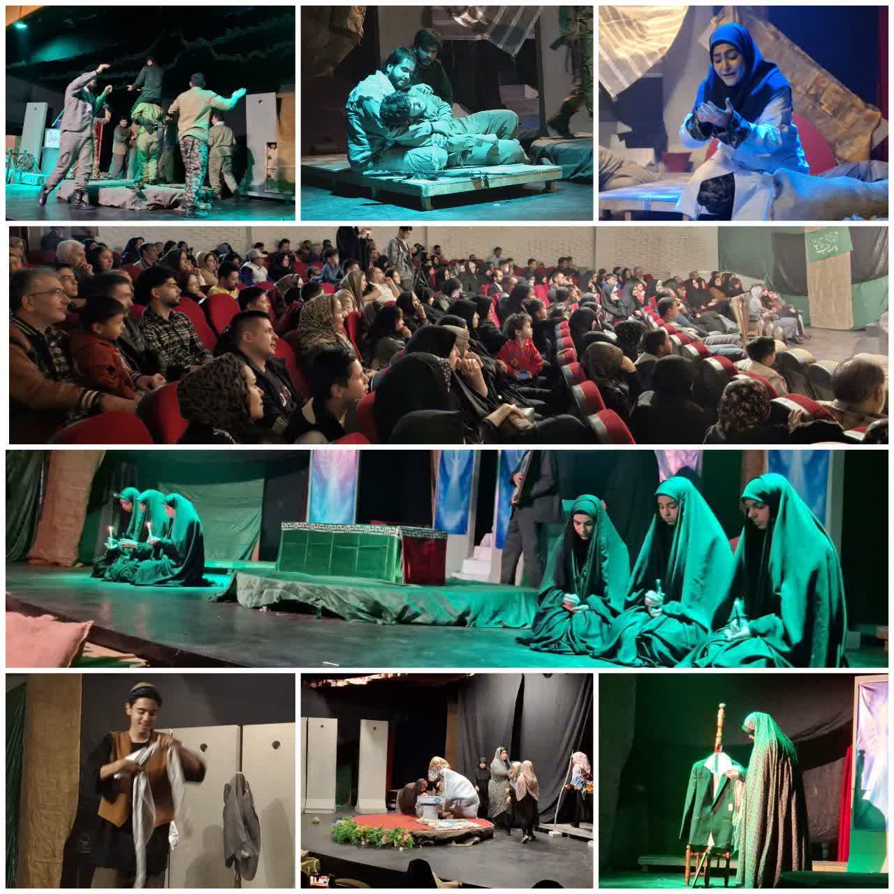 نمایش تئاتر فاخر روایت زمان با محوریت زندگی شهید محمدرضا تورجی زاده