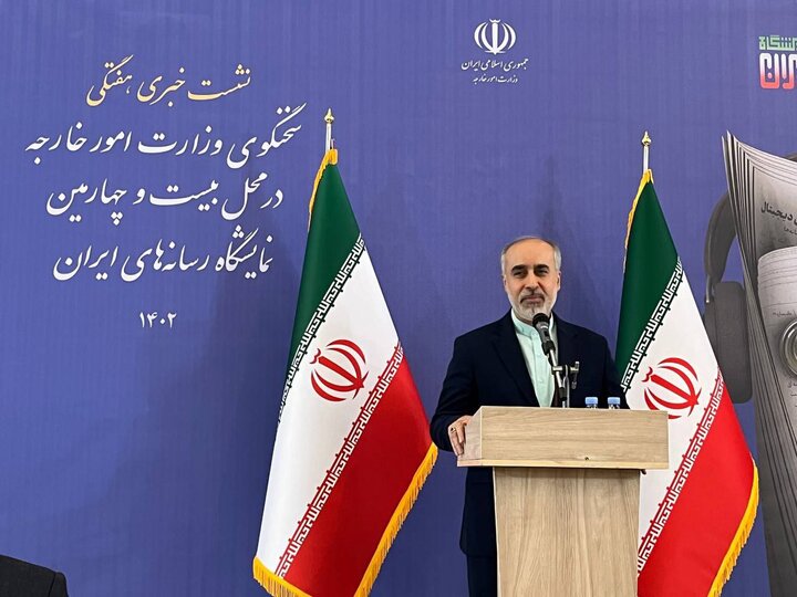 کنعانی در نشست خبری: ورود کالاهای صهیونیستی به ایران ممنوع است