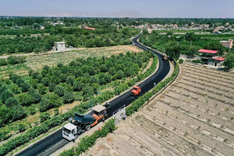 ۵۵ درصد راه‌های روستایی کشور آسفالت شده است